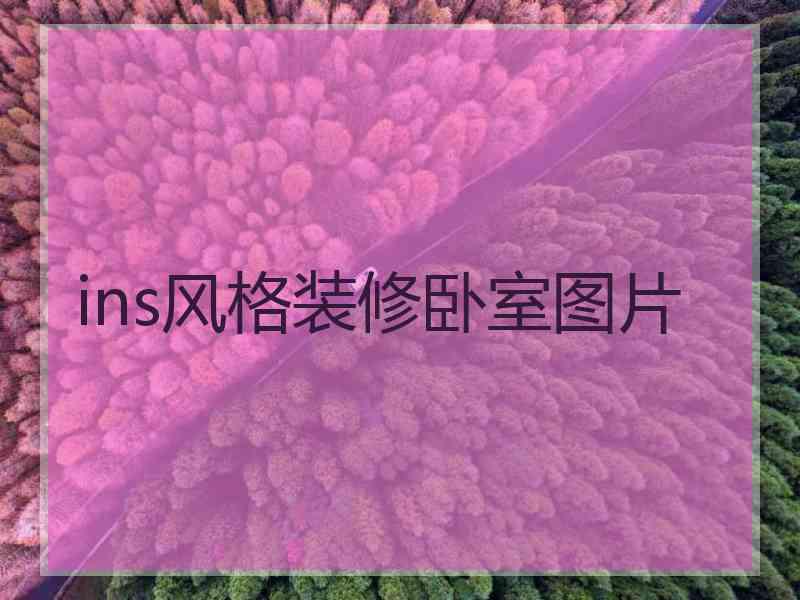 ins风格装修卧室图片