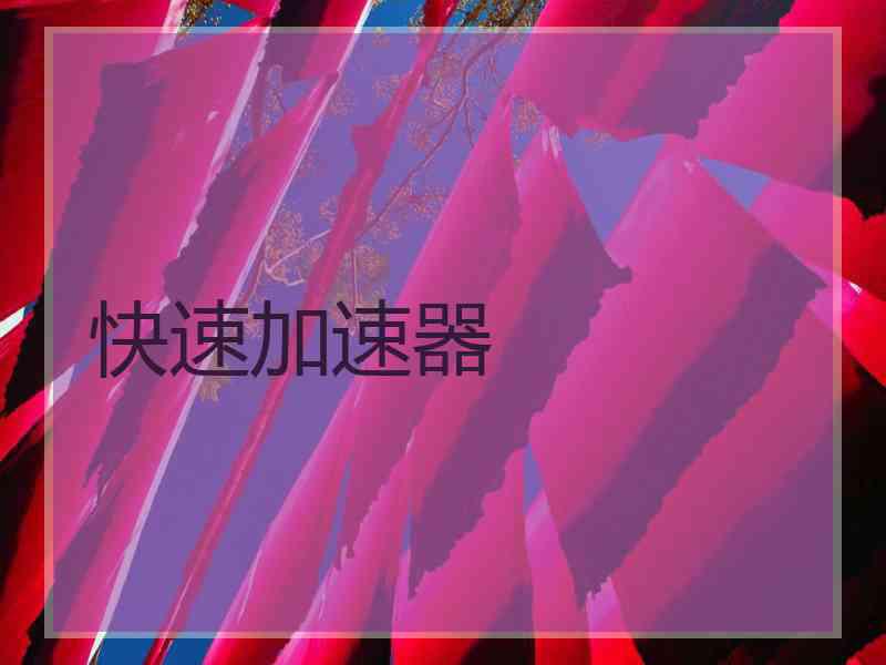 快速加速器
