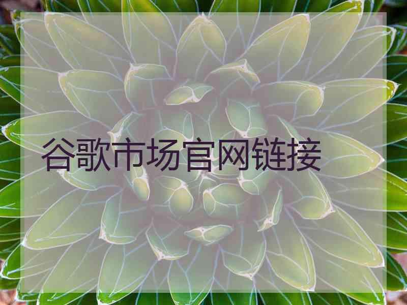 谷歌市场官网链接