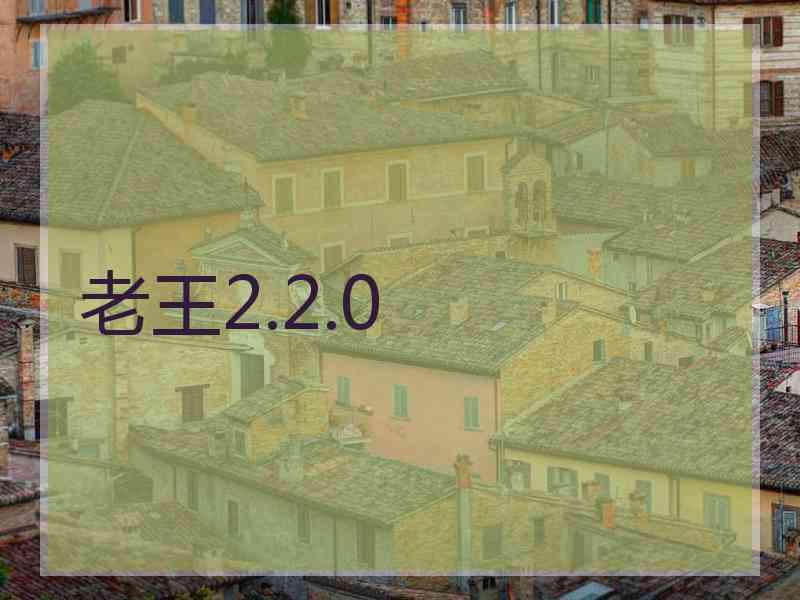 老王2.2.0