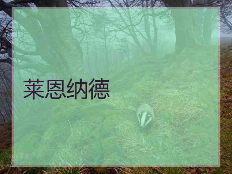 莱恩纳德