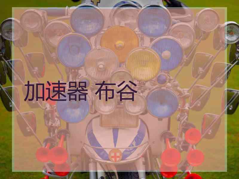 加速器 布谷