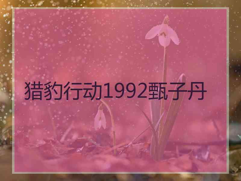 猎豹行动1992甄子丹