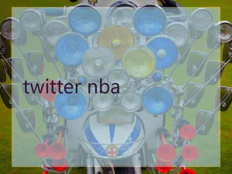 twitter nba