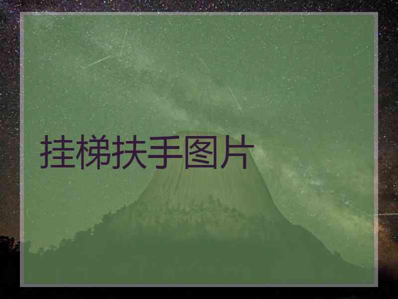 挂梯扶手图片