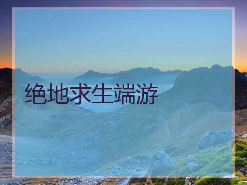 绝地求生端游