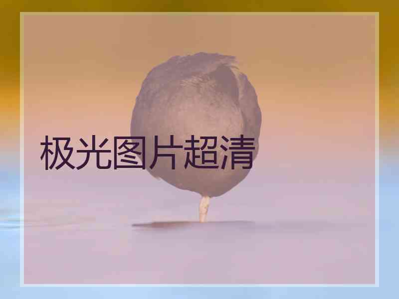 极光图片超清
